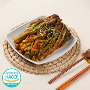 허벌나게 맛있는 옥자네 국내산 여수 돌산 갓김치 2kg 밥도둑 김치맛집