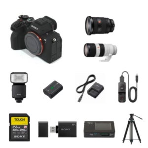 웨딩 전문 촬영 패키지 ( SONY ILCE-7M4 + SEL2470GM2 + SEL70200GM2 외 8종)