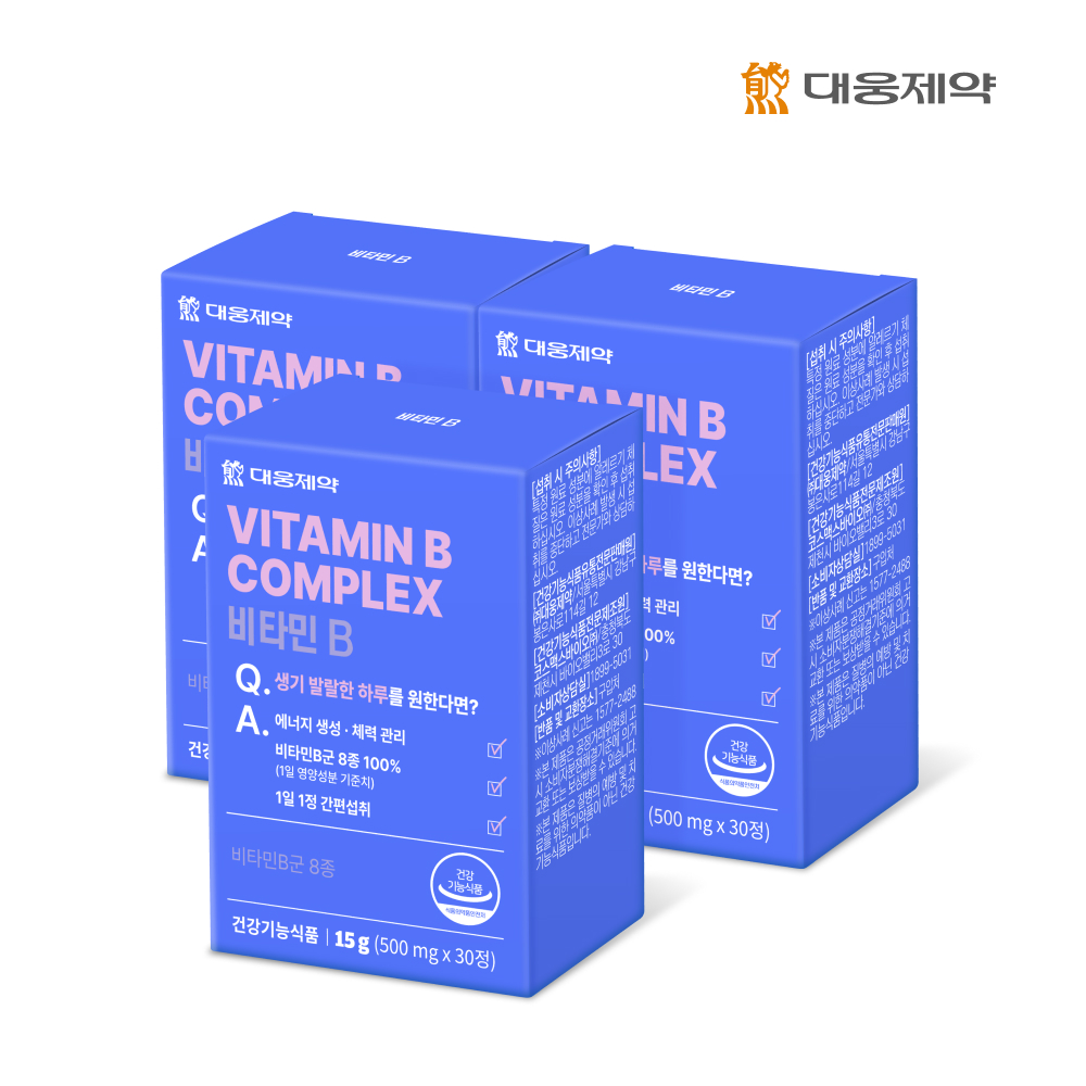[네이버단독] 대웅제약 비타민B 3박스 (3개월분)