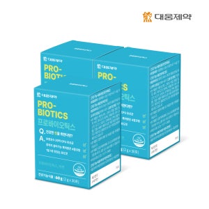[네이버단독] 대웅제약 프로바이오틱스 3박스 (3개월분)