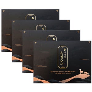 이경제 흑염소 스틱 15ml x 30포 4개 순수 흑염소 건강 스틱