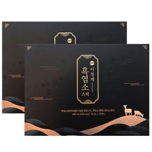 이경제 흑염소 스틱 15ml x 30포 2개 순수 흑염소 건강 스틱