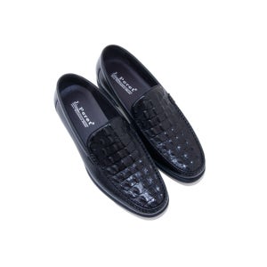 가죽 드라이빙슈즈 남성 가벼운 굽 3cm 중년신발 아빠구두