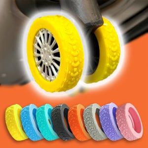 캐리어바퀴커버 캐리어 슈즈 바퀴 덮개 휠 보호 무소음 충격흡수 파손방지 실리콘