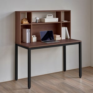 [두닷] 콰트로 데스크 1200x600 + 상부책장 세트