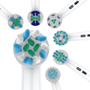 오랄비 브라운 전동칫솔모 호환모 리필 전동칫솔 리필모 4개입