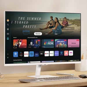 삼성전자 삼탠바이미 M7 S32DM703 80cm 화이트 4K 스마트 32인치 모니터