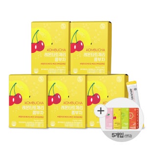 힐스랩 콤부차 5g 레몬타트체리, 15개입, 5개