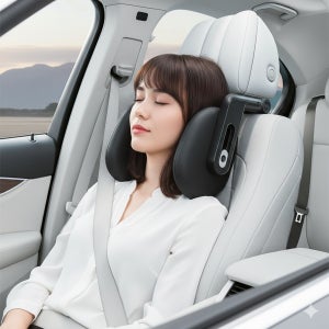 원쿡 자동차 헤드레스트 목쿠션 차량용 목받침 사이드 높이 너비 조절 수면 쿠션