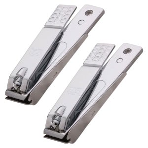 쓰리세븐 777 일자 기형 내성 발톱깍이 (N-220ZASC-2개) 일자형 발톱 깍기 내향성 손톱 깍이 튐방지캡