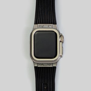 웨어플래닛 애플워치 울트라 스트랩 10 호환 스트릭스 다이버 러버 밴드 실리콘 탄성 고무