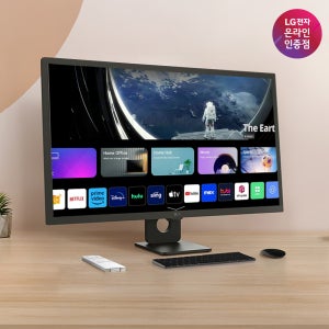 LG 32인치(80cm) 모니터 스마트TV IPTV 32SR50FB webOS23 OTT
