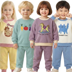 [별이오키즈] 2025 겨울 도톰한 기모 상하복세트 국내생산 어린이집 아동복 등원복 등원룩 상하복 유아옷 아기옷 키카룩 키즈