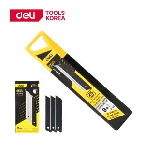 델리툴즈 커터칼날 SK4 25mm 칼날 10개입 DL-DP251