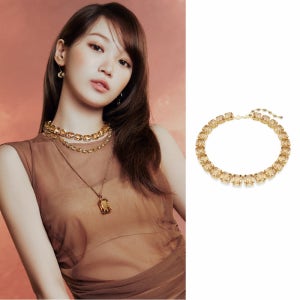 [스와로브스키/본사정품] Millenia 골드 톤 목걸이 5718357