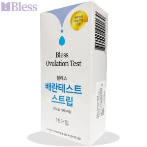 [정확도 높은 어플] 블레스 배란테스트기 15T 배테기 배란일 배란기 배태기 테스트기