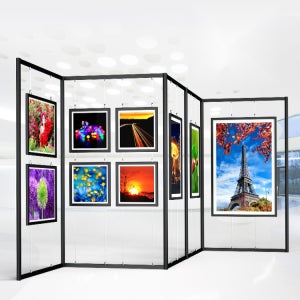 전시 작품전시 파티션 가벽 광고 이동식 미술관 칸막이 판넬 인테리어파티션