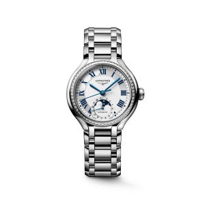 [공식] 론진 프리마루나 문페이즈 베젤 다이아 34MM L8.126.0.71.6