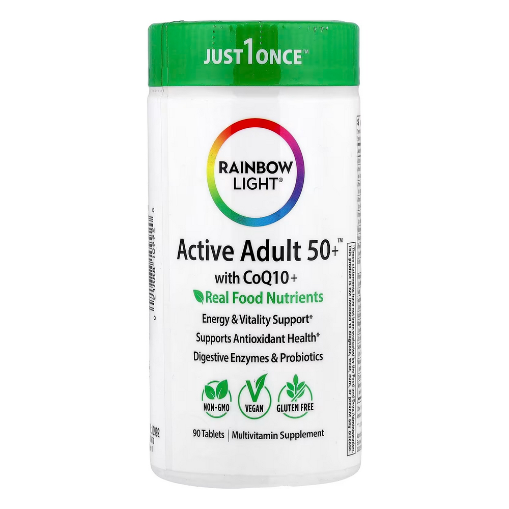레인보우라이트 <b>액티브 어덜트 50</b>플러스 위드 코엔자임큐텐 플러스 90타블렛
