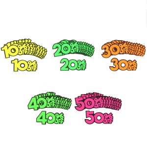 할인 쇼카드 토퍼 세일표지판 이벤트 진열 POP 프로모션용 10P