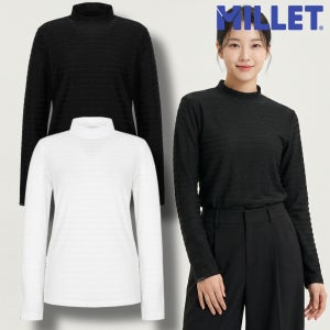 밀레 반목 티셔츠 이너웨어 냉감 아웃도어 기능성 등산복 긴팔 레쉬가드 쿨 여성 티셔츠
