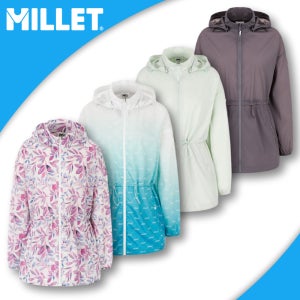 밀레 바람막이 여성 긴기장 방풍 자켓 기능성 아웃도어 등산 윈드자켓