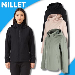 밀레 여성 바람막이 고신축 윈드러너 윈드자켓