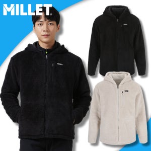밀레 플리스 양면 남성 스웨트 리버서블 기능성 보온 후리스 자켓