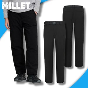 밀레 남성 등산바지 겨울 기능성 보온 패딩 팬츠 아웃도어 방한 충전재 운동바지