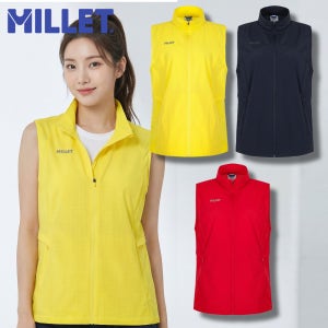 밀레 조끼 바람막이 기능성 통풍 여성 등산 베스트 하이킹 트레킹 아웃도어 여자 자켓