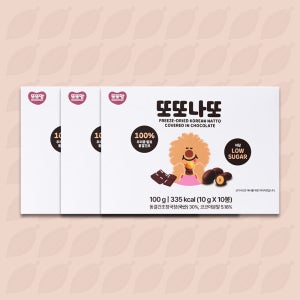 [세트할인]또또맘 또또나또 3박스 30봉/ 어린이 저당 간식, 초콜렛 청국장, 단백질 간식