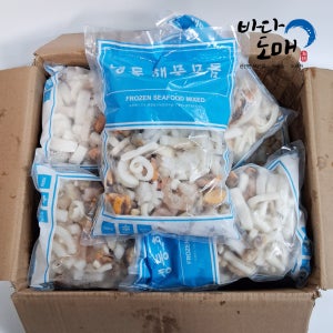 해물모듬 식당 업소용 대용량 벌크 7kg 라면 볶음밥 짬뽕 중식 식자재 도매
