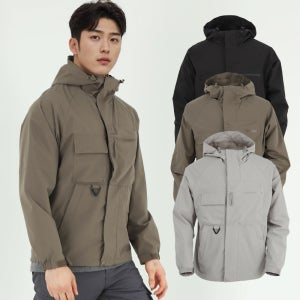 ASSENTY 아센티 남성 런웨이 등산 자켓 작업복 바람막이 아웃도어 잠바 후드 406