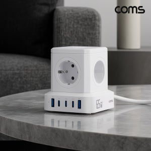 여행용 고용량 초고속충전 USB 멀티탭 5구 2M 멀티 어댑터