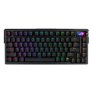 ASUS ROG AZOTH 익스트림 SNOW축 무선 기계식 키보드 영문 풀알루미늄 75% OLED