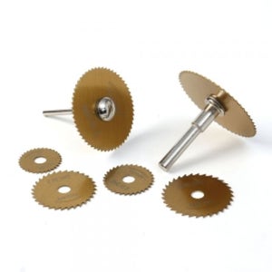 공구존 미니 원형 톱날 6종 세트(골드)컷팅 톱날세트