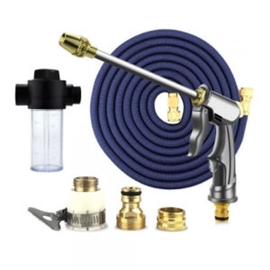 클린워시 롱건 고압분사기 매직호스 15M 셀프 물청소