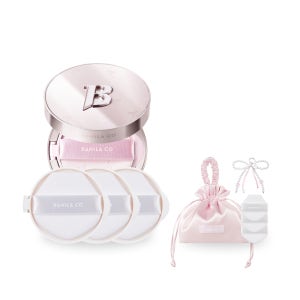 [바닐라코/발레코어 에디션] 쿠션 케이스+화이트 쿠션 리필 14G SPF38 PA++ 3개 SET (증정 : 발레코어 리본 키링+핑크 미니백+쿠션퍼프AD 3P)