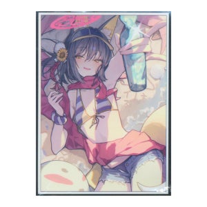 블루 아카이브 쿠다 이즈나 수영복 이즈나 캐릭터 슬리브 블랙 보더 60매