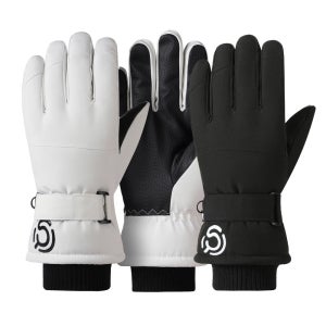 패딩 손가락 벙어리 남녀공용 라이딩 바이크 스키 보드 방한 등산 장갑