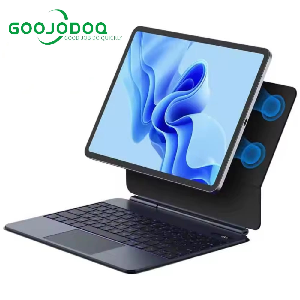 GOOJODOQ 아이패드 매직키보드 호환 케이스