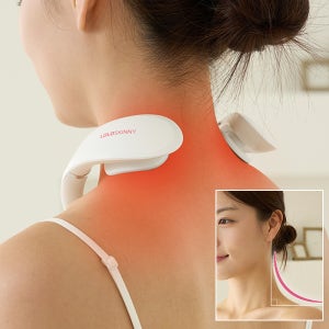 숄더릴렉사 EMS 목 어깨 승모근 마사지기 릴렉스 스트레칭 온열 무선 안마기