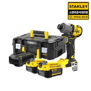 스탠리 대리점 SBI830M2T-KR 20V 충전 임팩드라이버 배터리2개