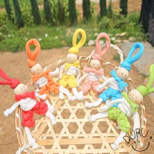 양말목 걱정인형 키링 diy 만들기 키트