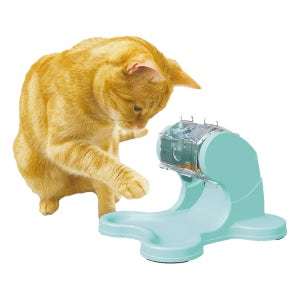 캐티맨 데루데루 돌돌이 노즈워크 먹이퍼즐 고양이 장난감