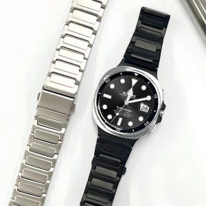 캘릭스 갤럭시워치8 클래식 호환 노틸러스 메탈 스트랩 밴드 시계줄