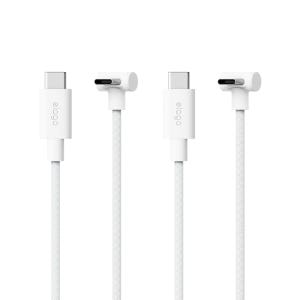 [1+1] 엘라고 60W PD C to C 90도 고속 충전 케이블 (2M)