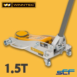 WINNTEC 윈텍 알루미늄 플로어 잭 1.5톤 플로어잭 자동차 작키 자키 가레지 작기