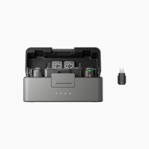 DJI Mic 3 (2TX + 1RX + 충전케이스) + 스마트폰 어댑터 (Lightning)