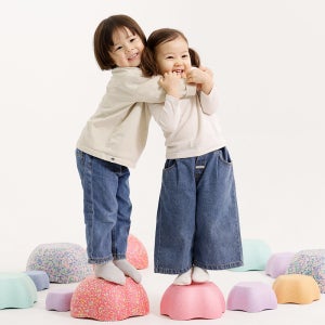 [여름맞이 특집] 또띵 펀펀스톤 밸런스 발달 교구 대근육 소근육 유아 실내놀이 육아템 장난감